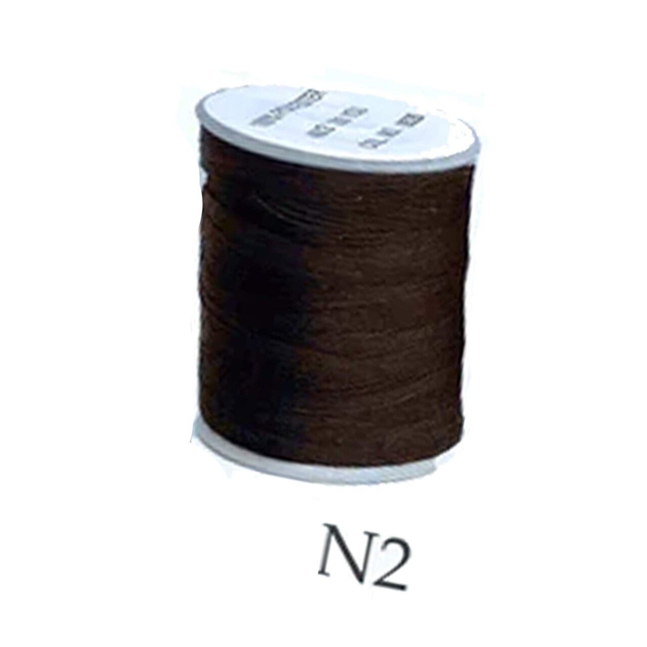200 Yards Neutral Polyester Thread Small Spool for Sewing and Craft Projects
